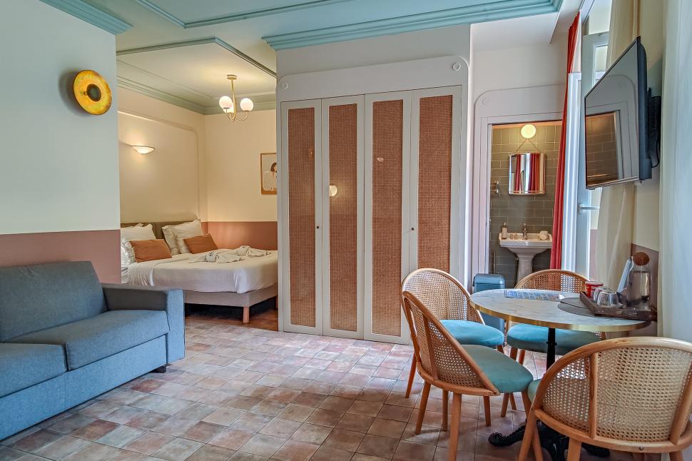 AMMI Vieux Nice - chambre 4 personnes