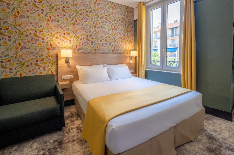 Hôtel de France Nice - chambre 3 personnes